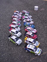 Ještě jednou celé startovní pole. Foto Věrča